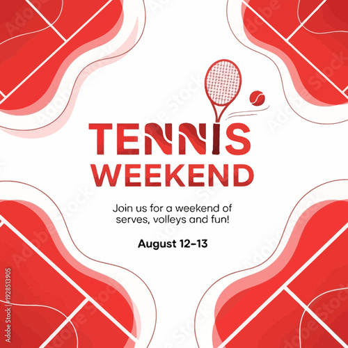 Announce Tennis Weekend Extravaganza: A Festive Celebration Featuring Thrilling Competition