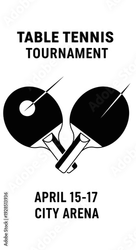 Announcing a Competitive Table Tennis Tournament Featuring Skilled Paddlers and Intense Action
