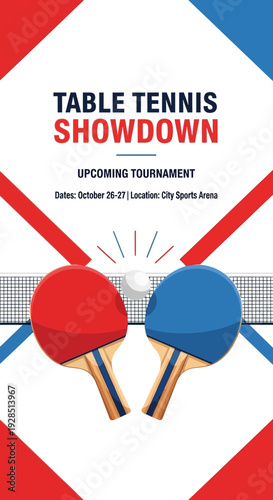 Announcing Exciting Table Tennis Showdown Tournament: A Thrilling Sporting Spectacle is Coming