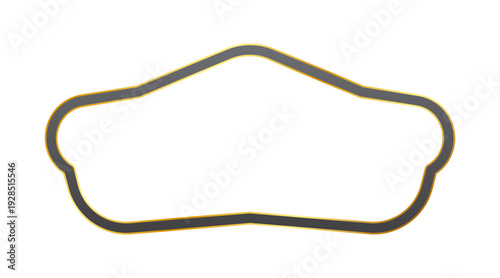 dark gold abstract frame