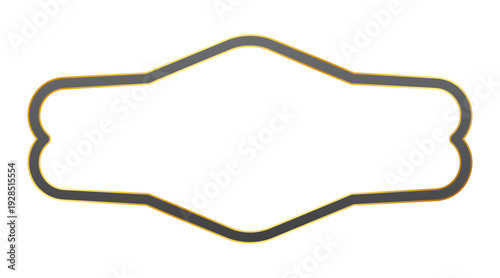 dark gold abstract frame