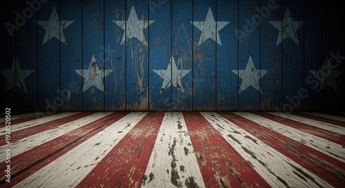 Vintage american flag background for labor day celebrations