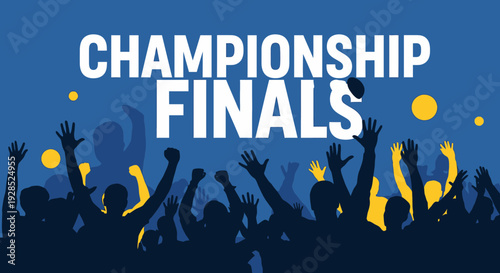 Championship Finals Crowd Celebrates Victory With Excitement And Elation In The Air