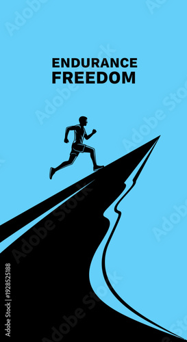 Chasing Heights: A Dynamic Depiction Of Unyielding Resilience And Triumph Over Obstacles