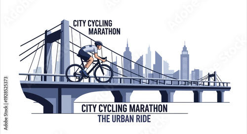 City Cycling Marathon: A Dynamic Depiction of Urban Cycling and Competition