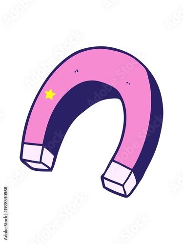 Wallpaper Mural twinkling stars effect animation of magnet cartoon element Torontodigital.ca