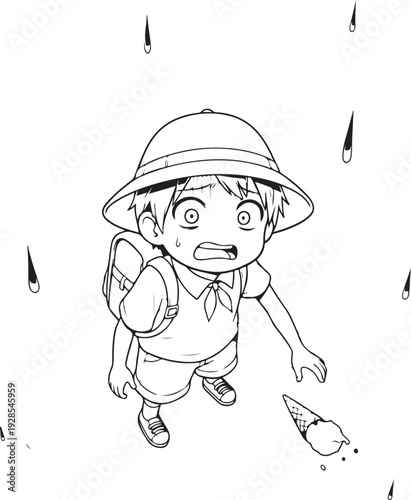 Focused Scholar With Ancient Scroll