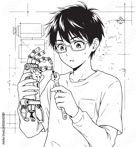 Passionate Florist With Rare Flower