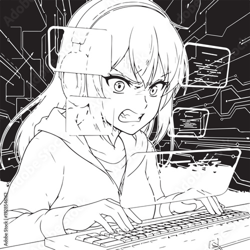 Sneaky Chibi Thief With Loot Bag