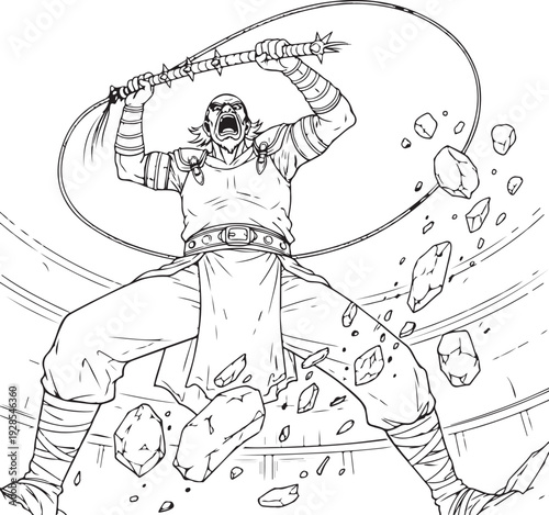 Arrogant Illusionist With Playing Cards