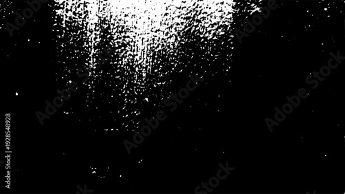 Dark black and white toned background with a distressed grunge overlay texture