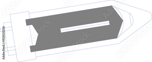 A lone figure in a red kayak paddles through a narrow, stunning turquoise canyon, serene and adventurous atmosphere.