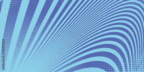 Halftone texture comic book superhero vector background. Comic book pop art strip radial backdrop