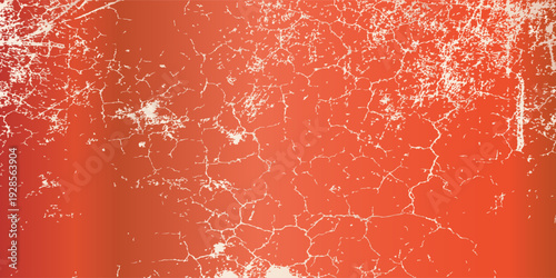 red and white background with cracks and peeling paint, old cracked dry wood texture in black grunge with abstract ground patterns, red and white image of a cracked wall,