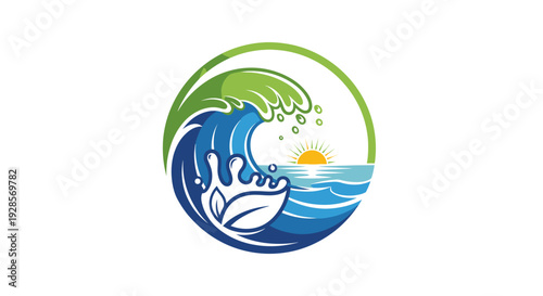 Wave Ocean Water Sea Surf.