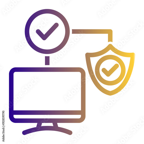 Protecting network endpoints like user devices from malicious actors and campaigns (Outline Gradient Style)