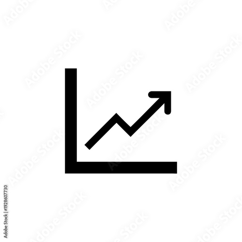 Revenue analytics calculator with trend arrow showing financial progress Vector illustration