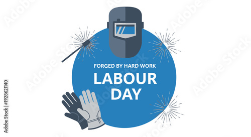 Labour Day icon set