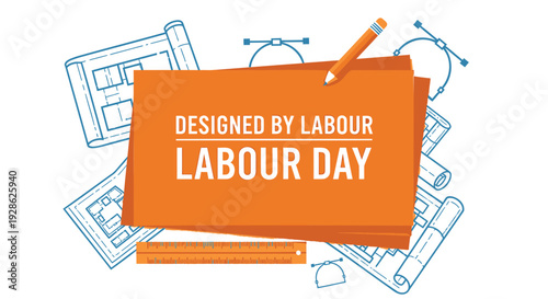 Labour Day icon vector