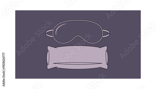 Sleep mask and eye mask for restful night