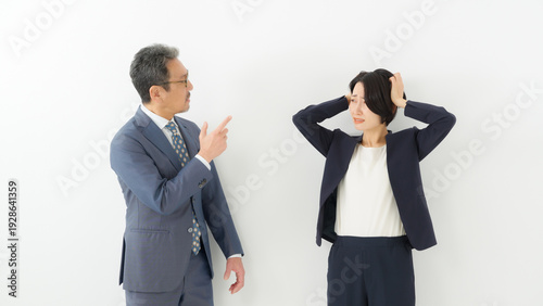 Photos 怒るビジネスマン