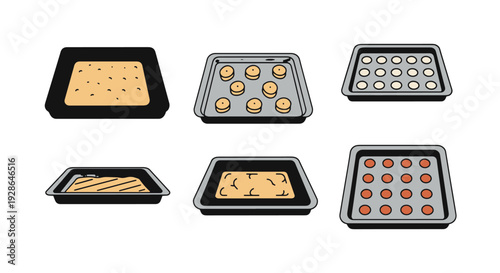 Baking Sheet Line minimal dynamic tone