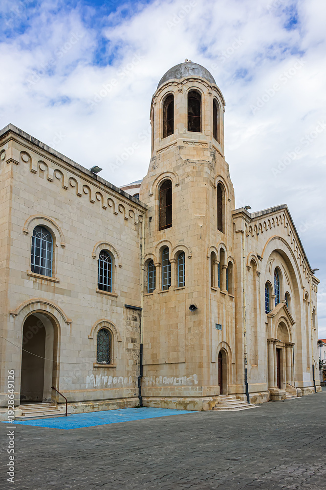 Fototapeta premium Church of the Holy Trinity (Agia Triada). Limassol, Cyprus.