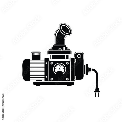 Electric Water Pump with Pressure Gauge.