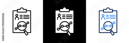 Job Description triple icon