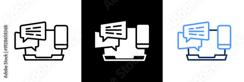 Interaction triple icon