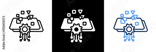 Platform triple icon