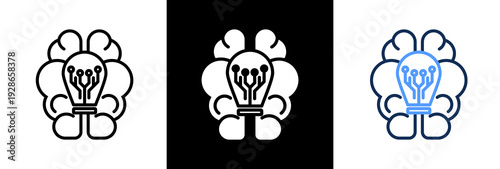 Knowledge triple icon