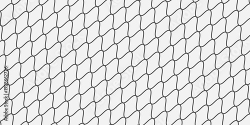 Mesh texture for fishing nets. Seamless pattern for sportswear or soccer goal, volleyball net, basketball hoop, hockey, athletics.