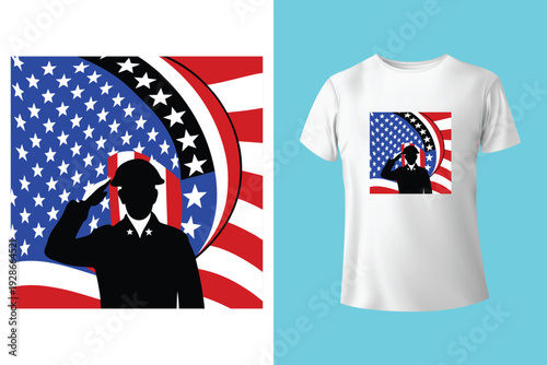 Red Friday. Remember Everyone Deployed Flag Design.