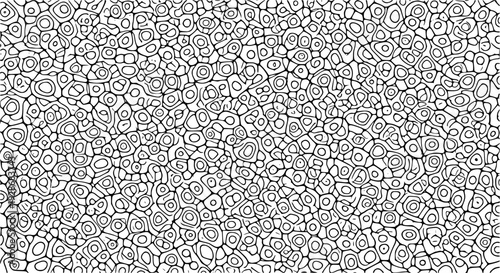 Abstract organic cell network pattern texture background digital art organic cellular structure vector
