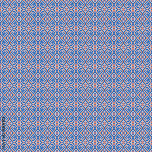 The colorful of seamless pattern