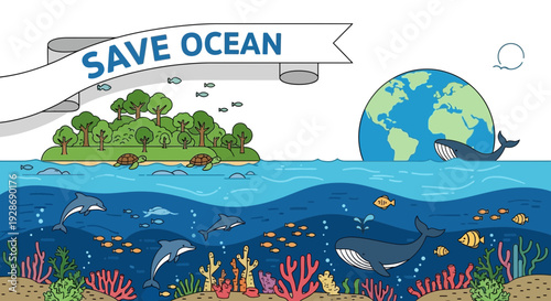 Save Ocean Ecosystem