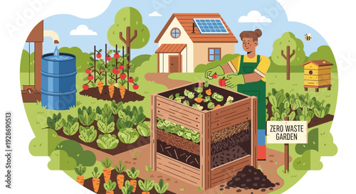 Sustainable Zero Waste Garden