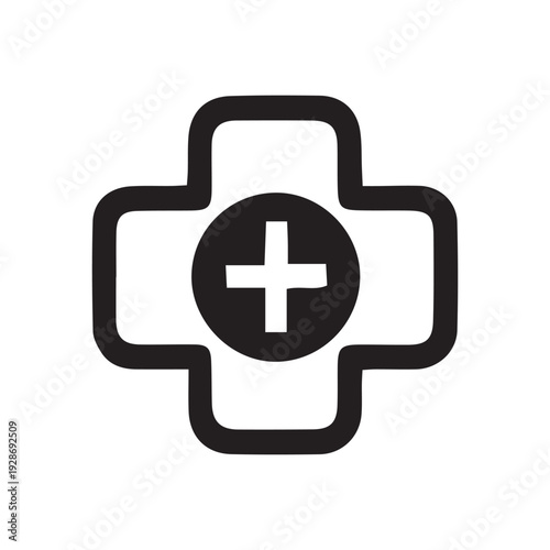 vector first aid kit icon