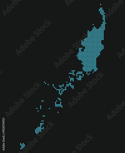Palau Light Blue Point Grid Map Black AI4I Strategy Ethical AI Research
