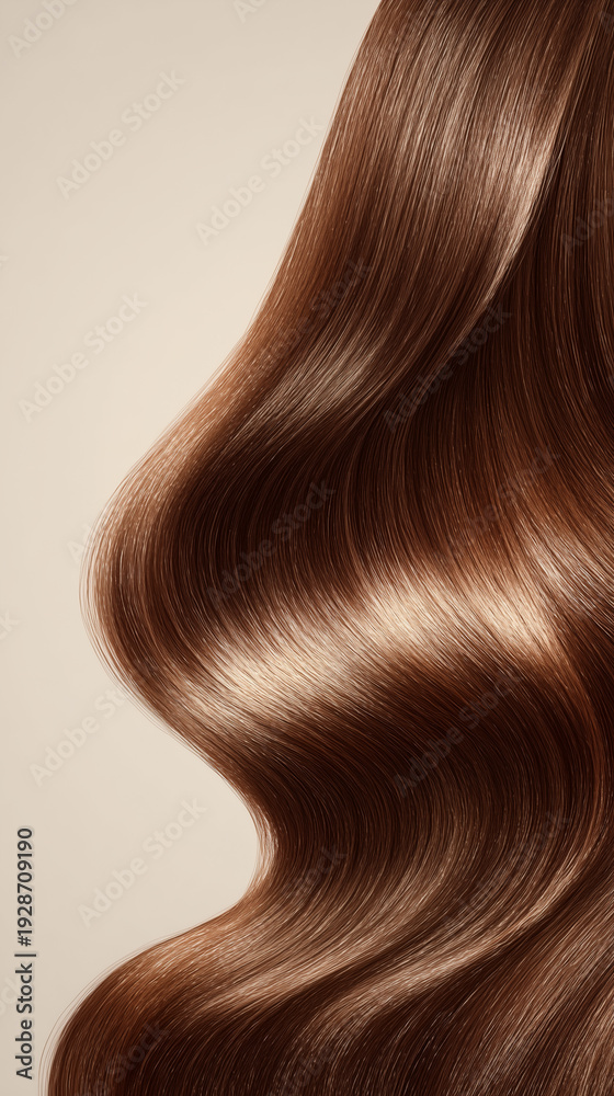 Fototapeta premium long hair style