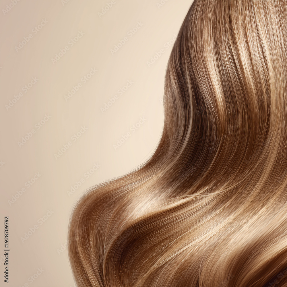 Fototapeta premium long hair style