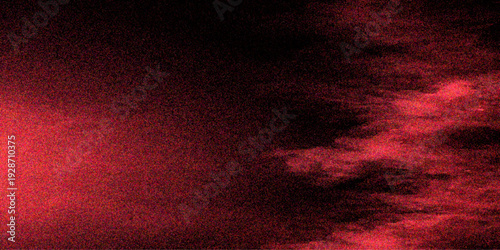 A dark and grungy red abstract background features a vintage textured wall pattern with an aged paper design and a dirty black paint finish for a fiery Christmas backdrop