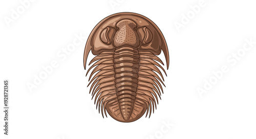 Trilobite Fossil Ancient Arthropod Species.