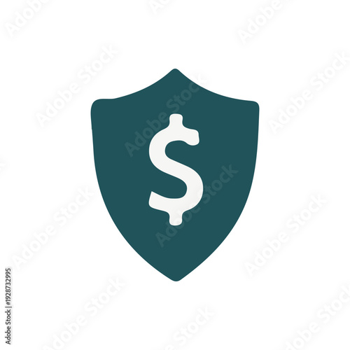 Financial Security Shield Icon