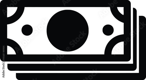 Stack of banknotes representing financial transactions