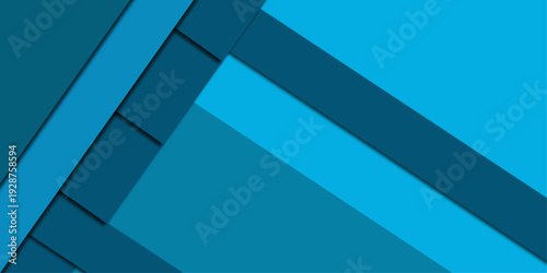 Grunge film strip background with blue water texture and modern vector design elements.