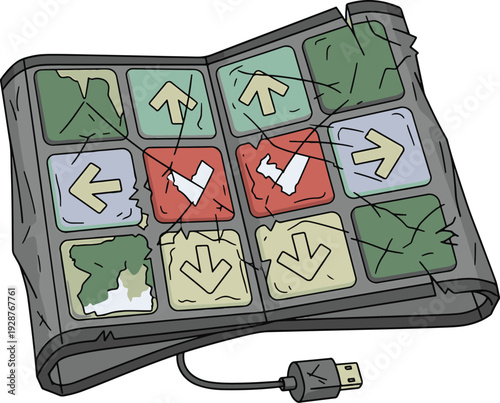 Remote Control with USB Cable
