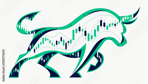 Bullish candlestick chart