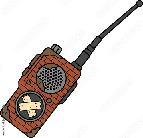 Damaged Walkie Talkie